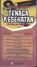 Undang-Undang Tenaga Kesehatan UU RI No.36 Tahun 2014