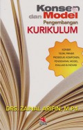 Konsep dan model pengembangan kurikulum