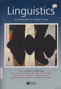 Linguistics; An introduction to Linguistic Theory