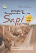 Wirausaha Penggemukan ternak Sapi Potong