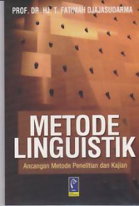 Metode linguistik; ancangan metode penelitian dan kajian