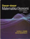 Dasar-Dasar Matematika Ekonomi ; Jilid 2 (MATEK)