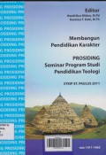 Prosiding Seminar Program Studi Pendidikan Teologi; Membangun Pendidikan Karakter