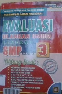 Evaluasi Ulangan Umum lengkap SMP kelas IX 3